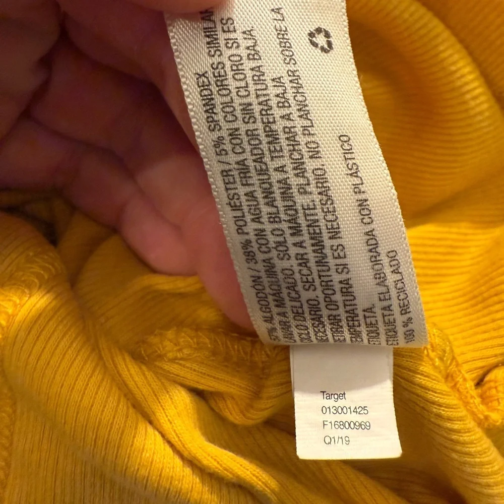 Target Mustard Yellow Tank Top - Universal Threads brand - Picture 3 of 5
